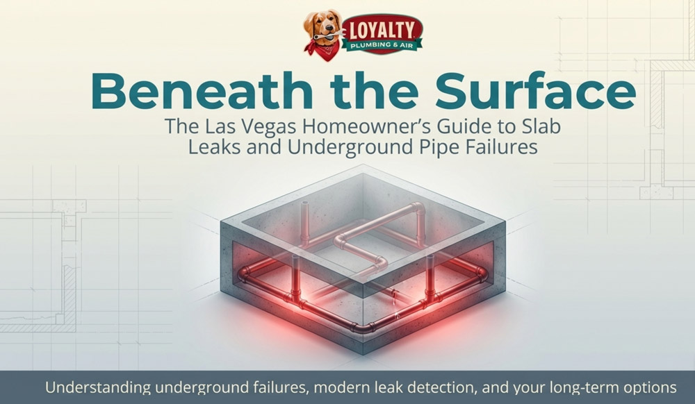 The Las Vegas Homeowner's Guide to Slab Leaks and Underground Pipe Failures